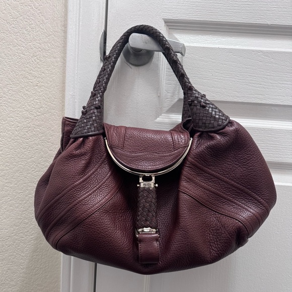 Fendi Handbags - Fendi “Spybag” Vintage Leather Handbag
